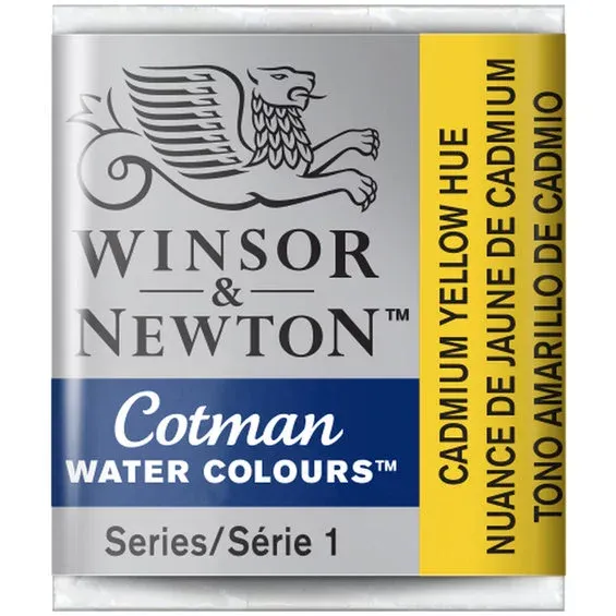 Winsor & Newton Cotman akvarellfärg halvkopp Cadmium Yellow Hue 109 Bästa pris