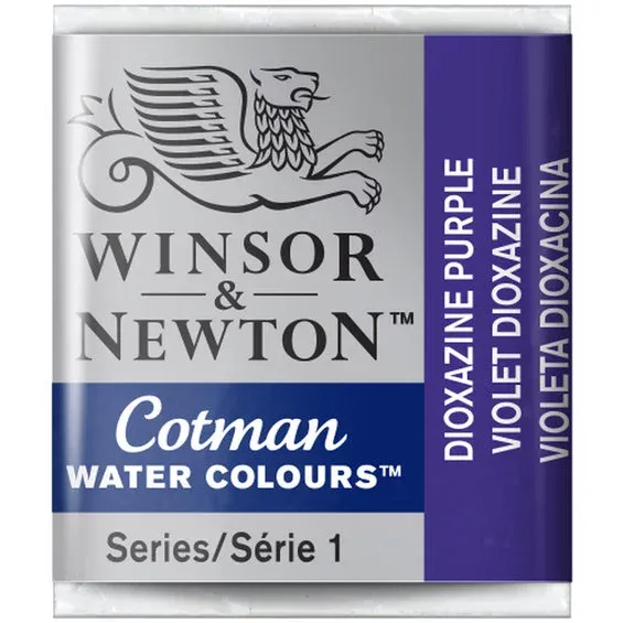 Winsor & Newton Cotman akvarellfärg halvkopp Dioxazine Violet 231 Köp online