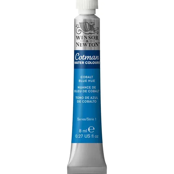 Erbjudande Winsor & Newton Cotman akvarellfärg 8 ml Cobalt Blue Hue 179