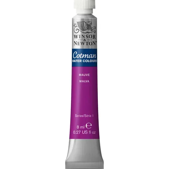 Beställ nu Winsor & Newton Cotman akvarellfärg 8 ml Mauve 398