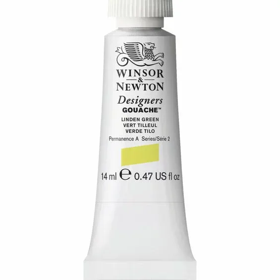 Winsor & Newton Designers gouache 14 ml Linden green 369 Beställ nu