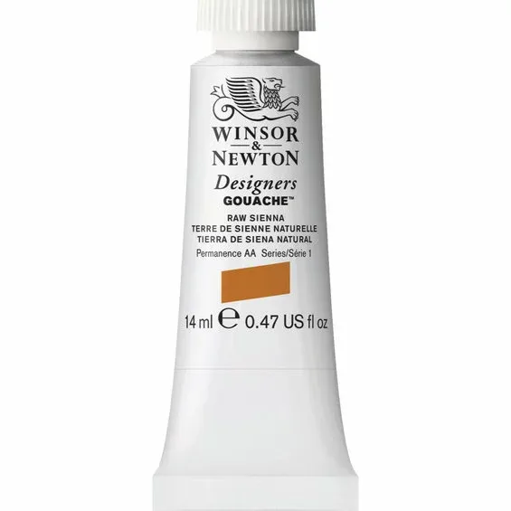 Nyhet Winsor & Newton Designers gouache 14 ml Raw sienna 552