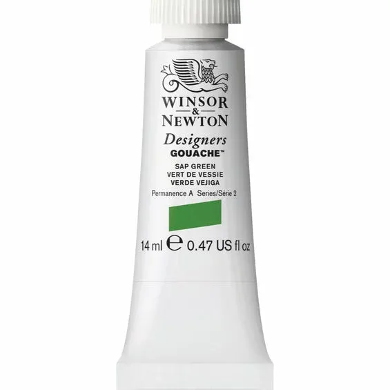 Winsor & Newton Designers gouache 14 ml Sap green 599 Expressleverans