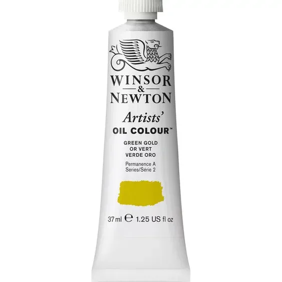 Winsor & Newton Artists' oljefärg 37 ml Green Gold 294 Lågt pris