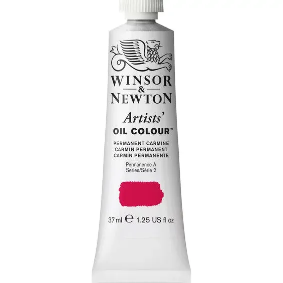 Winsor & Newton Artists' oljefärg 37 ml Permanent Carmine 479 Kundfavorit