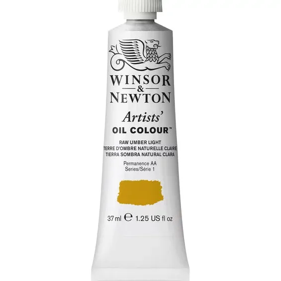 Nedsatt pris Winsor & Newton Artists' oljefärg 37 ml Raw Umber Light 557
