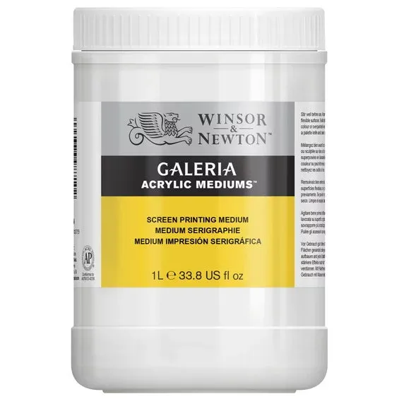Erbjudandepris Winsor & Newton Galeria Screen Printing Medium, screentrycksmedium, 1 liter