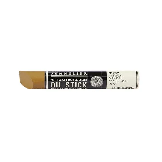 Sennelier Oil Stick 38 ml, oljefärgskrita Yellow Ochre 252 Endast idag