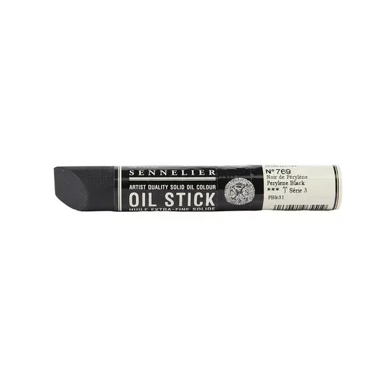 Säker betalning Sennelier Oil Stick 38 ml, oljefärgskrita Perylene Black 769