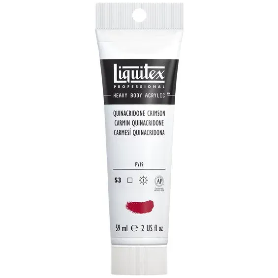 Billigare Liquitex Heavy Body akrylfärg 59 ml – 110 Quinacridone crimson