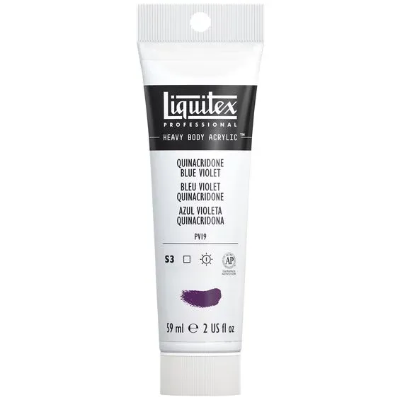 Erbjudandepris Liquitex Heavy Body akrylfärg 59 ml – 118 Quinacridone blue violet