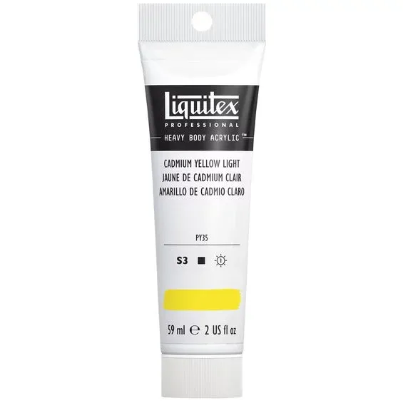 Liquitex Heavy Body akrylfärg 59 ml – 160 Cadmium yellow light I lager