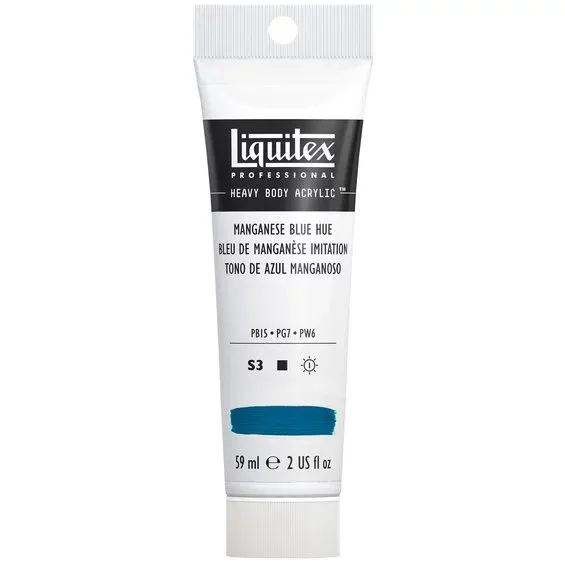Liquitex Heavy Body akrylfärg 59 ml – 275 Manganese blue hue Fri frakt