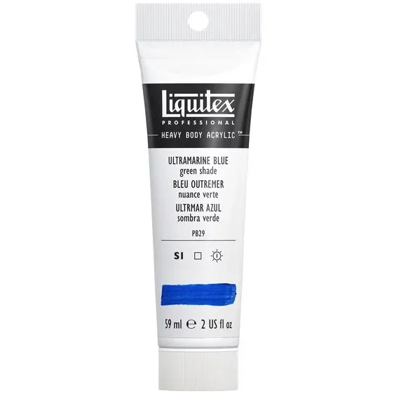 Liquitex Heavy Body akrylfärg 59 ml – 380 Ultramarine blue green shade. Billigare