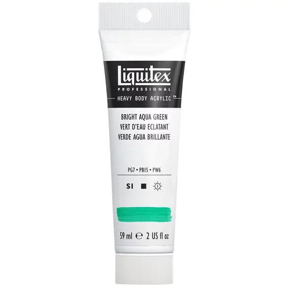 Liquitex Heavy Body akrylfärg 59 ml – 660 Bright aqua green Sista chansen
