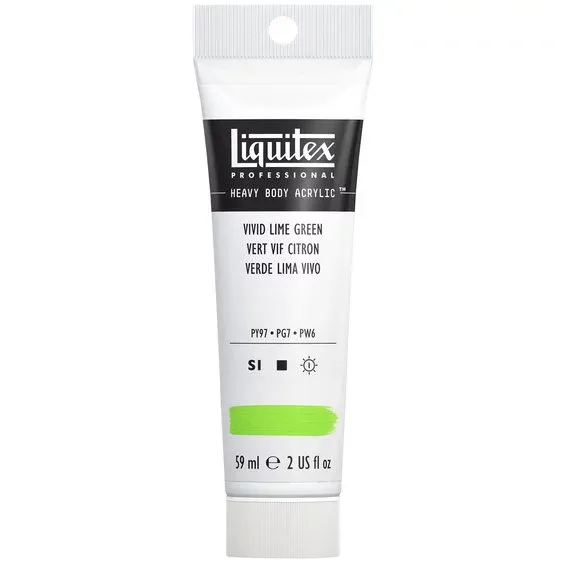 Begränsat erbjudande Liquitex Heavy Body akrylfärg 59 ml – 740 Vivid lime green