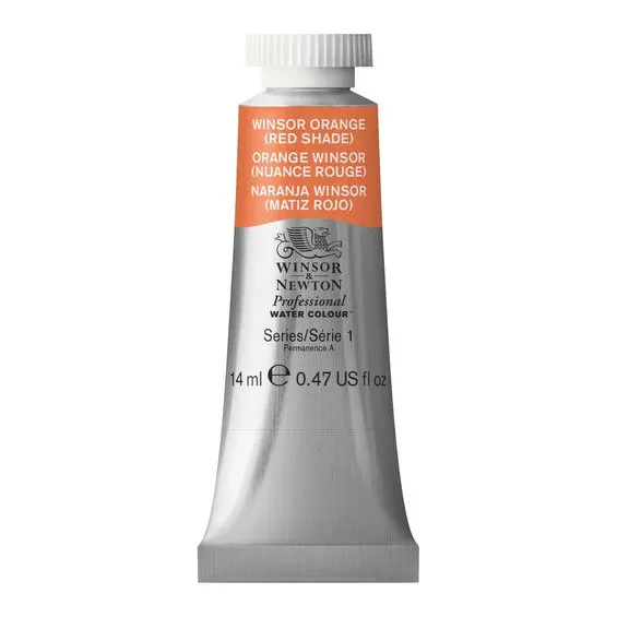 Kundfavorit Winsor & Newton Professional akvarellfärg 14 ml Winsor Orange (red shade) 723