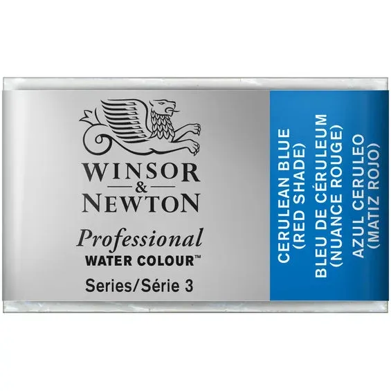 Winsor & Newton Professional akvarellfärg helkopp Cerulean Blue (red shade) 140 Populärt val