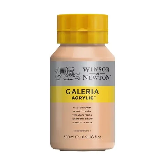 Beställ idag Winsor & Newton Galeria akrylfärg 500 ml Pale Terracotta 437