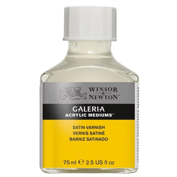 Begränsat erbjudande Winsor & Newton Galeria Satin Varnish 75 ml, skyddande fernissa för akrylfärger