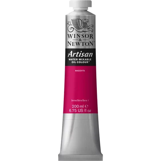 Endast idag Winsor & Newton Artisan vattenlöslig oljefärg 200 ml Magenta 380