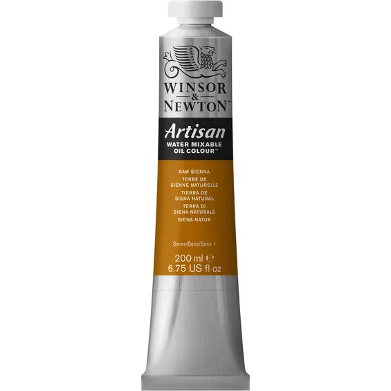 Extra rabatt Winsor & Newton Artisan vattenlöslig oljefärg 200 ml Raw Sienna 552