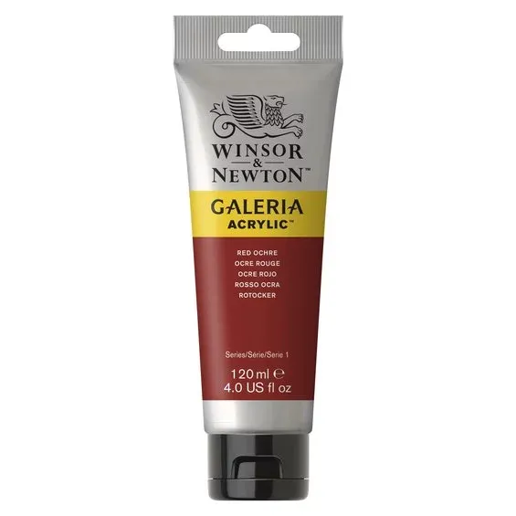 Sista chansen Winsor & Newton Galeria akrylfärg 120 ml Red Ochre 564