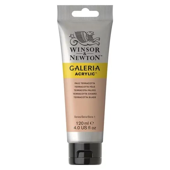 Extra rabatt Winsor & Newton Galeria akrylfärg 120 ml Pale Terracotta 437