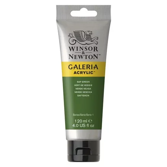 Winsor & Newton Galeria akrylfärg 120 ml Sap Green 599 Utförsäljning