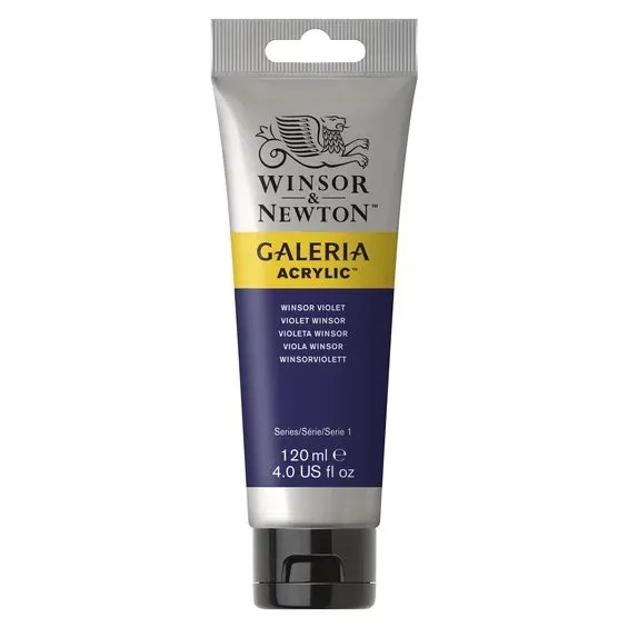 Winsor & Newton Galeria akrylfärg 120 ml Winsor Violet 728 Extra rabatt