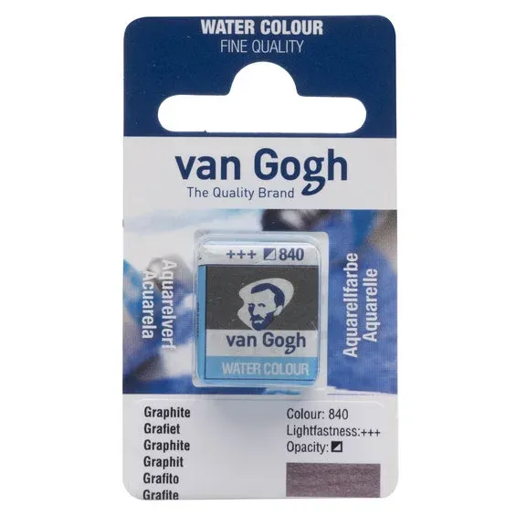 van Gogh akvarellfärg halvkopp – Interference White 843 Populärt val