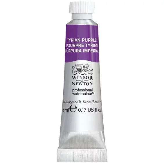 Erbjudande Winsor & Newton Professional Revival akvarellfärg 5 ml Tyrian Purple 419