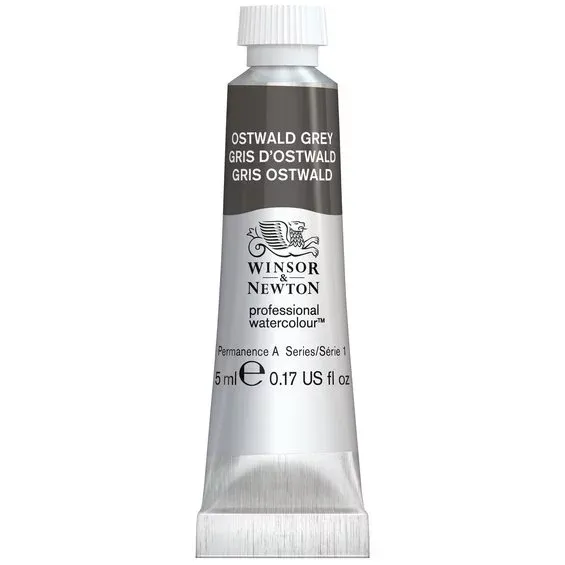 Utförsäljning Winsor & Newton Professional Revival akvarellfärg 5 ml Ostwald Grey 428