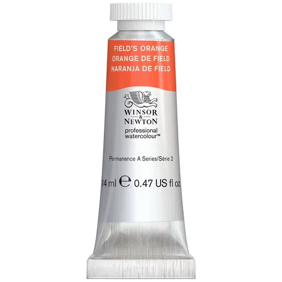 Winsor & Newton Professional Revival akvarellfärg 14 ml Field's Orange 418 Populär