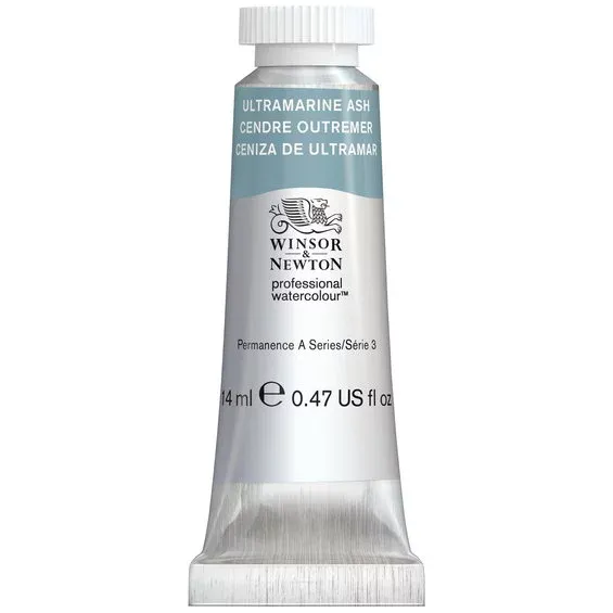 Erbjudande Winsor & Newton Professional Revival akvarellfärg 14 ml Ultramarine Ash 424