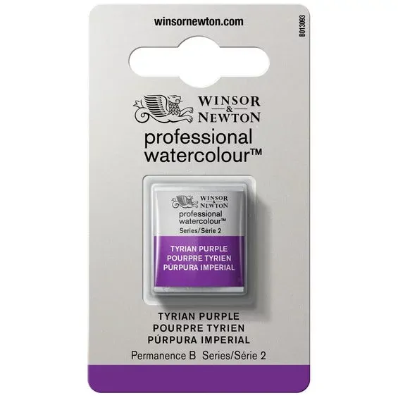 Winsor & Newton Professional Revival akvarellfärg halvkopp Tyrian Purple 419 Rabatter