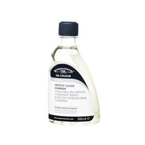 Säker betalning Winsor & Newton Artists' Gloss Varnish 500 ml, skyddande blank fernissa