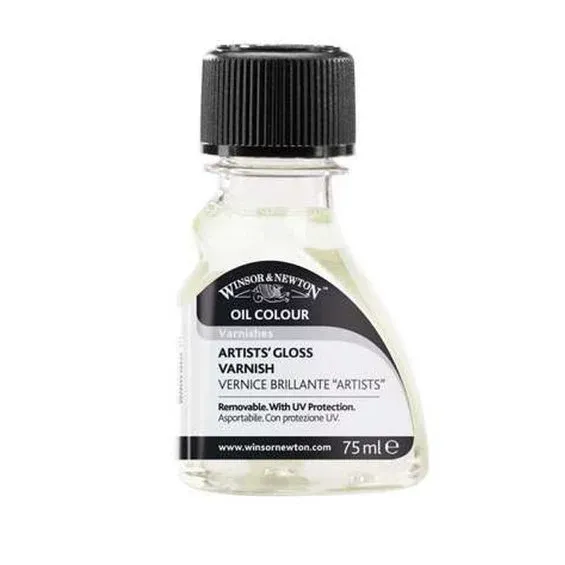 Kundfavorit Winsor & Newton Artists' Gloss Varnish 75 ml, skyddande blank fernissa