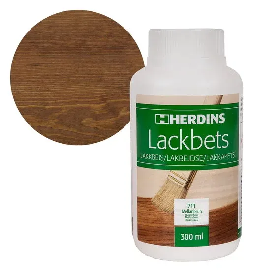 Herdins lackbets 300 ml – 711 mellanbrun Lägg i varukorgen