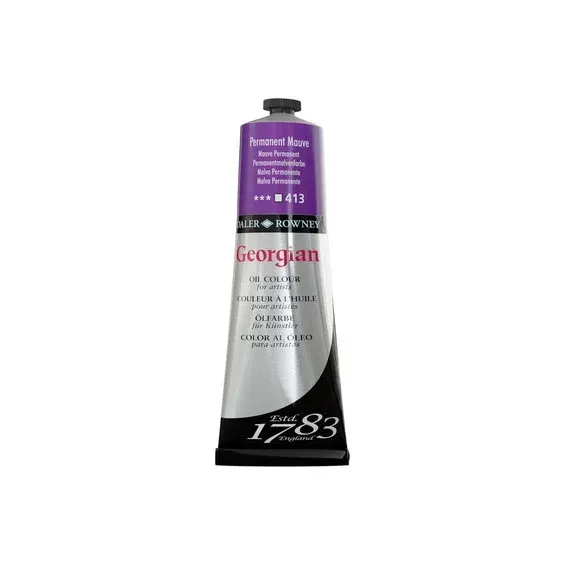 Georgian Oil Colour oljefärg 225 ml Permanent Mauve 413 Begränsat erbjudande