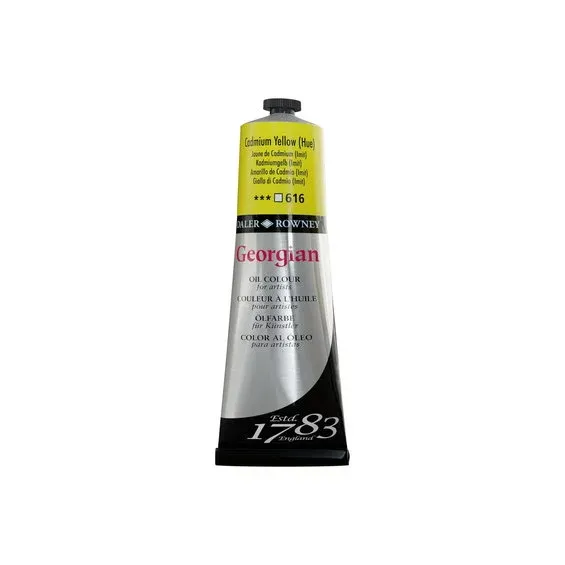 Georgian Oil Colour oljefärg 225 ml Cadmium Yellow Hue 616 Endast idag