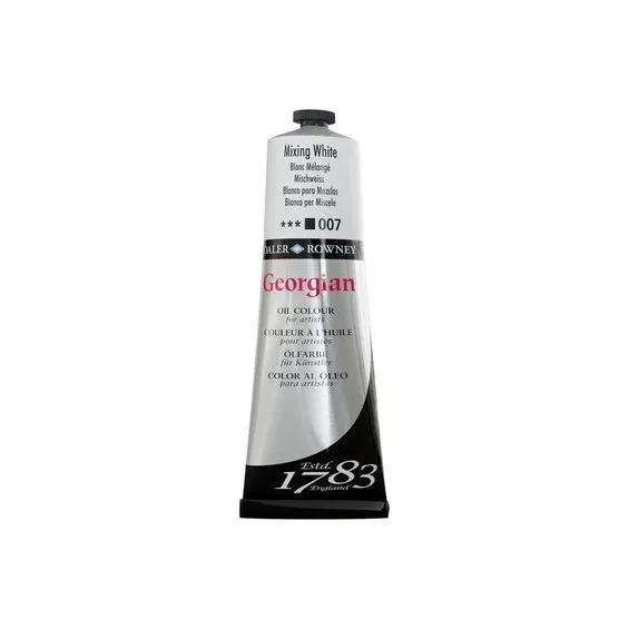 Endast idag Georgian Oil Colour oljefärg 225 ml Mixing White 007