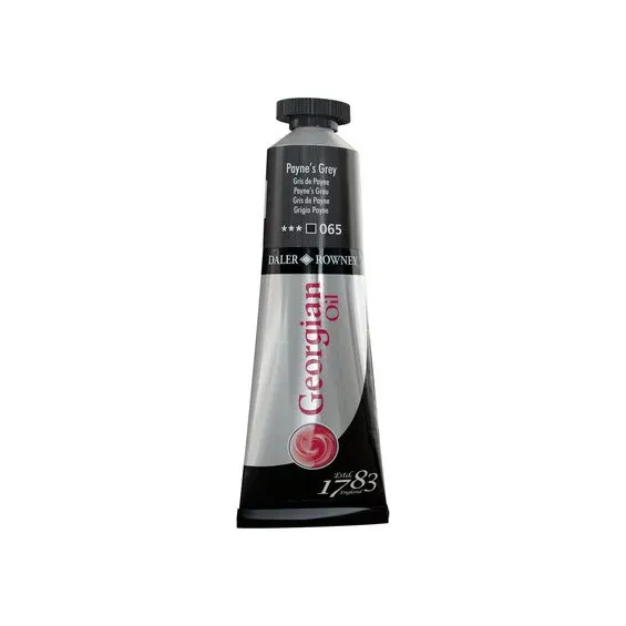 Georgian Oil Colour oljefärg 38 ml Paynes Grey 065 Fri frakt