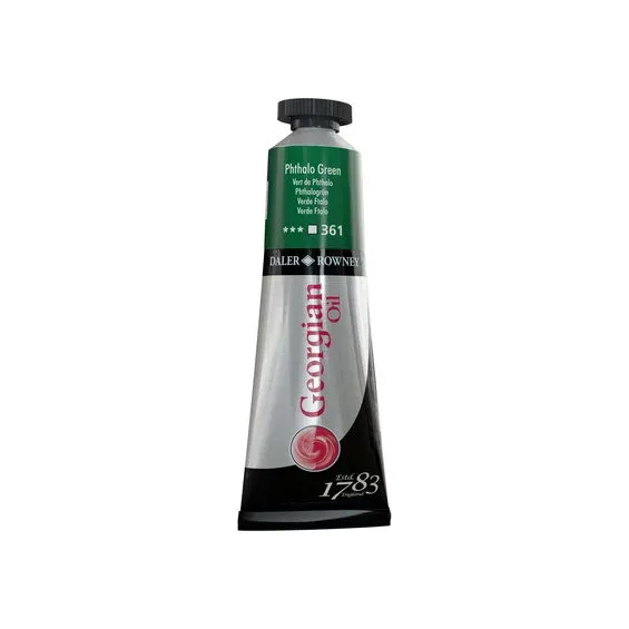 Lägg i varukorgen Georgian Oil Colour oljefärg 38 ml Phthalo Green 361