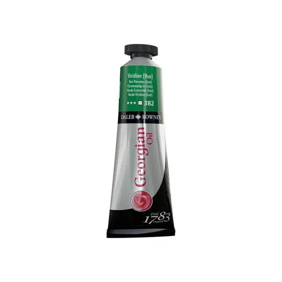 Lägg i varukorgen Georgian Oil Colour oljefärg 38 ml Viridian Hue 382