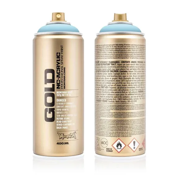 Snabb frakt Montana Gold sprayfärg 400 ml - G5010 Fresh Blue