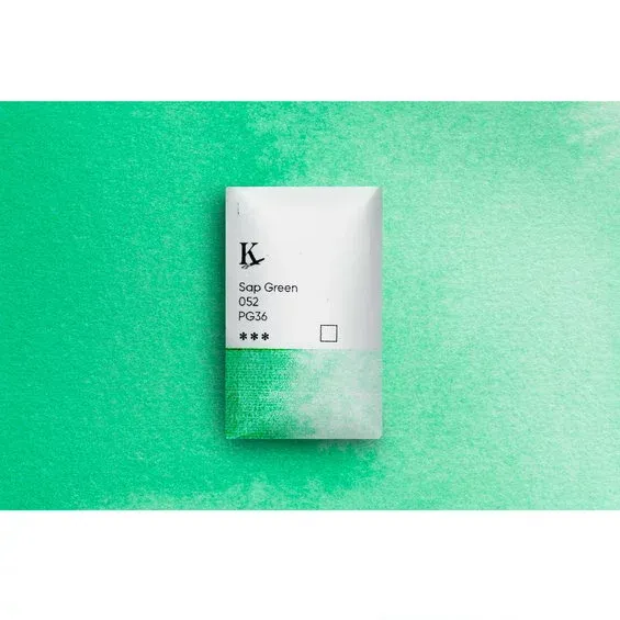 Säker betalning Kreatima Watercolour akvarellfärg 1/1 – Sap Green 052 PG36