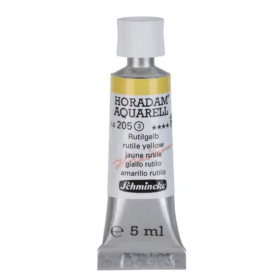 Schmincke Horadam akvarellfärg 5 ml – Rutile yellow 205 Fynd