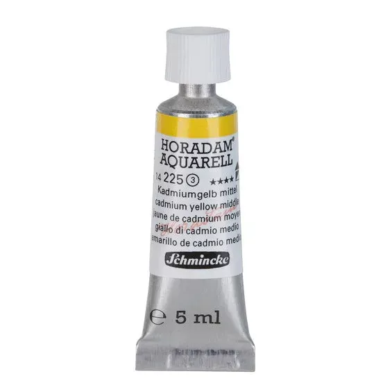 Handla nu Schmincke Horadam akvarellfärg 5 ml – Cadmium yellow medium - 225