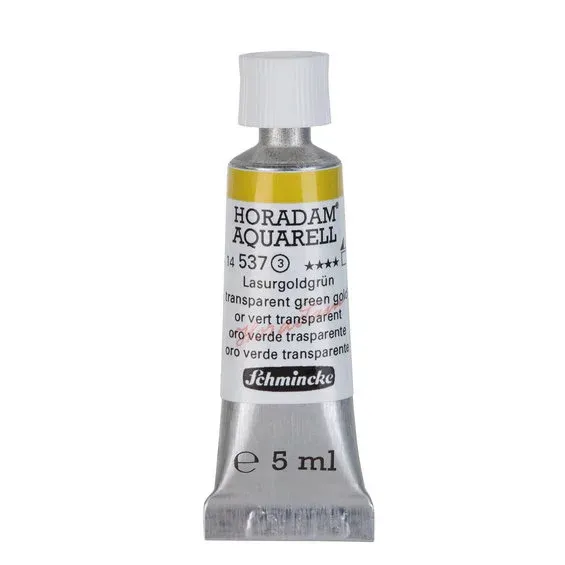 Schmincke Horadam akvarellfärg 5 ml – Transparent green gold 537 Säker betalning